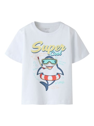 name it Shirt "Fymz" in Weiß