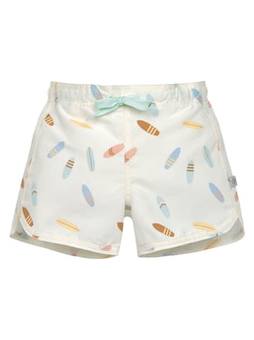 Lässig Badeshorts in Creme