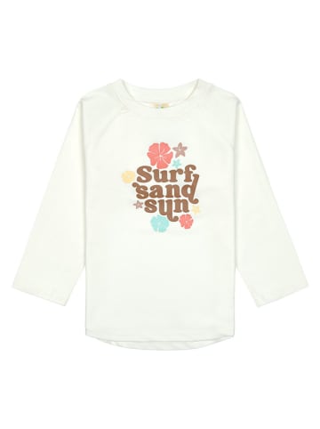Lässig Badeshirt in Creme