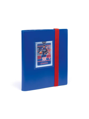 Leuchtturm Sammelkarten-Album ''Slim Small - Sport'' in Blau - (L)21 x (B)18 cm