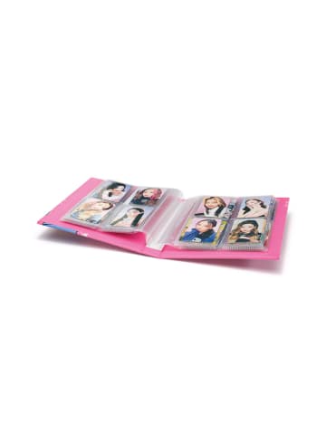 Leuchtturm Sammelkarten-Album ''K-Pop'' in Pink - (L)22,5 x (B)20 cm