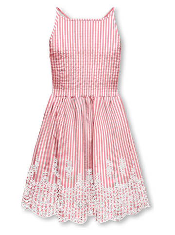 KIDS ONLY Jurk "Bondi" wit/roze