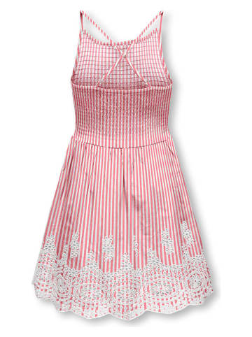 KIDS ONLY Jurk "Bondi" wit/roze