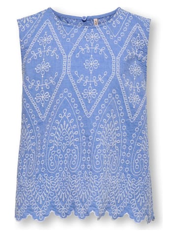 KIDS ONLY Top "Tulum" blauw