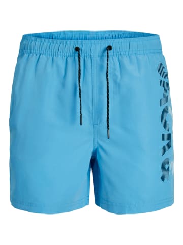 JACK & JONES Junior Badeshorts "Haruba" in Hellblau