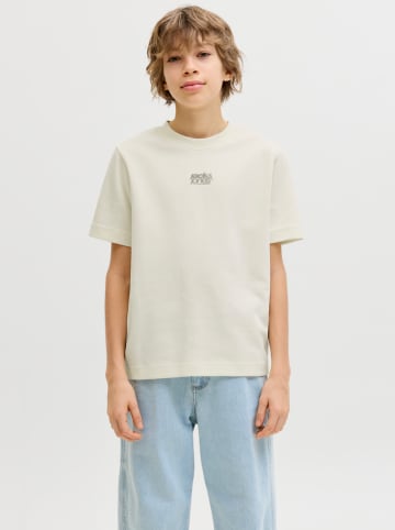 JACK & JONES Junior Koszulka "Breeze" w kolorze kremowym