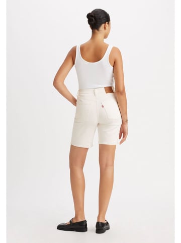 Levis Spijkerbermuda crème