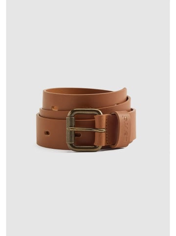 Levi's Leren riem lichtbruin