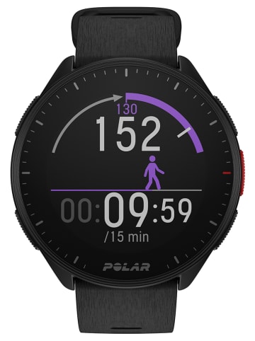 Polar Zegarek fitness ''Pacer'' w kolorze czarnym