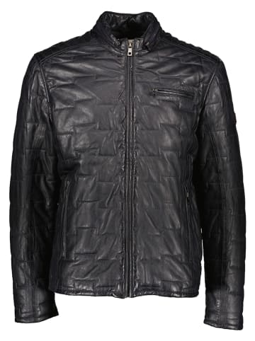 Bugatti Lederjacke in Schwarz