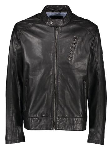 Bugatti Lederjacke in Schwarz