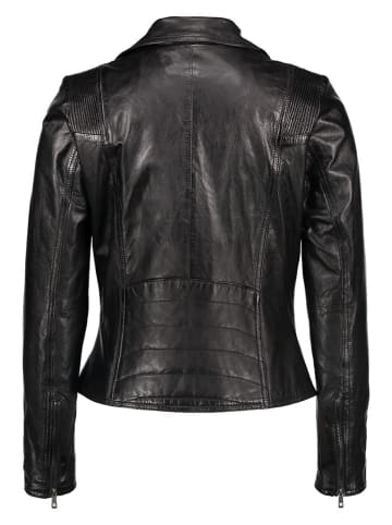 Bugatti Lederjacke in Schwarz