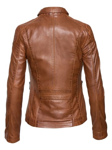 Bugatti Lederjacke in Hellbraun