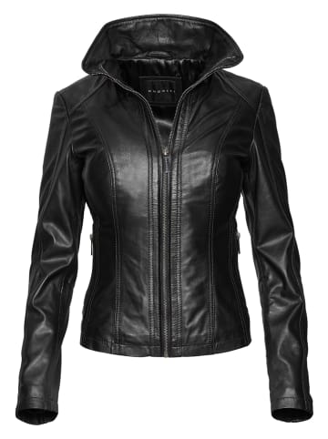 Bugatti Lederjacke in Schwarz