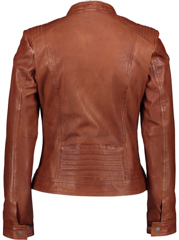 7eleven Lederjacke in Camel