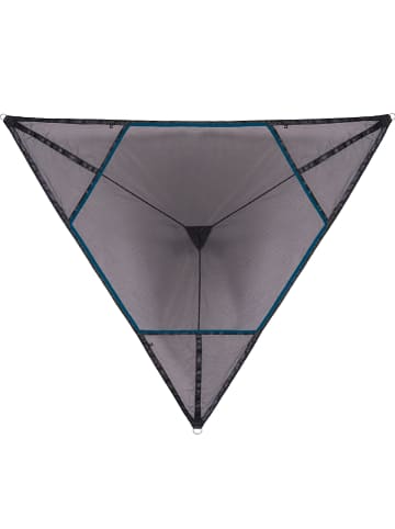 Vivereeurope Lufthängematte ''Elevate Aerial'' in Schwarz/ Blau - (L)333 x (B)333 cm