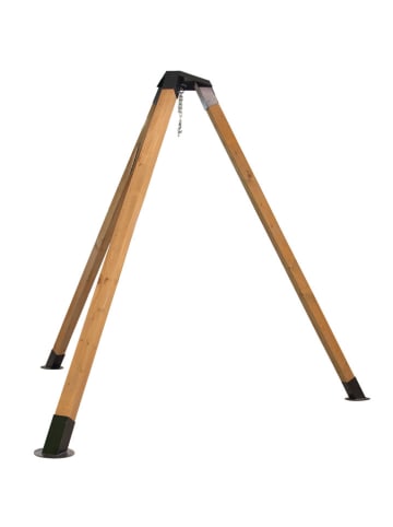 Vivereeurope 4-delige paalmontageset zwart