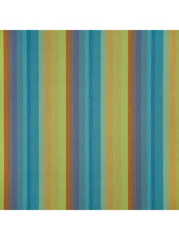 Vivereeurope Hangmat met frame groen/blauw/antraciet - (B)250 x (H)104 x (D)109 cm