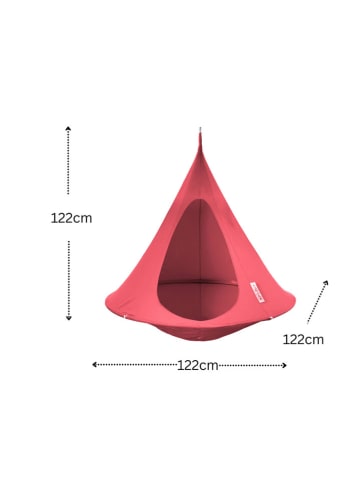 Vivereeurope Kinderhangstoel ''Cacoon'' roze - (H)120 x Ø 120 cm