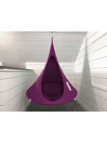 Vivereeurope Kinderhangstoel ''Cacoon'' paars - (H)120 x Ø 120 cm