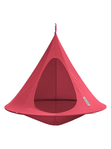 Vivereeurope Dubbele hangstoel ''Cacoon'' roze - (H)180 x Ø 180 cm