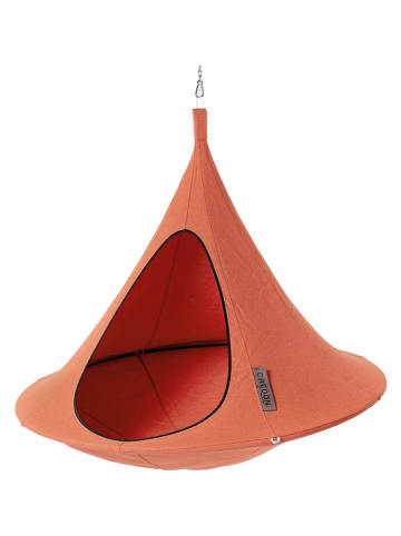 Vivereeurope Hangstoel ''Cacoon Olefin'' oranje - (H)150 x Ø 150 cm