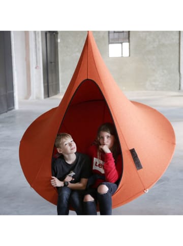 Vivereeurope Hangstoel ''Cacoon Olefin'' oranje - (H)150 x Ø 150 cm