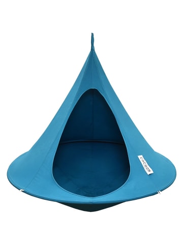 Vivereeurope Hangstoel ''Cacoon'' blauw - (H)150 x Ø 150 cm