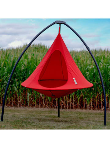 Vivereeurope Hängesessel ''Cacoon'' in Orange - (H)150 x Ø 150 cm