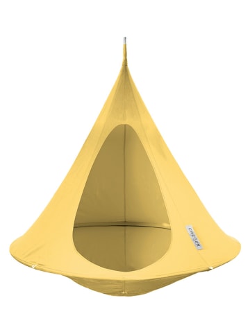 Vivereeurope Hängesessel ''Cacoon'' in Gelb - (H)150 x Ø 150 cm