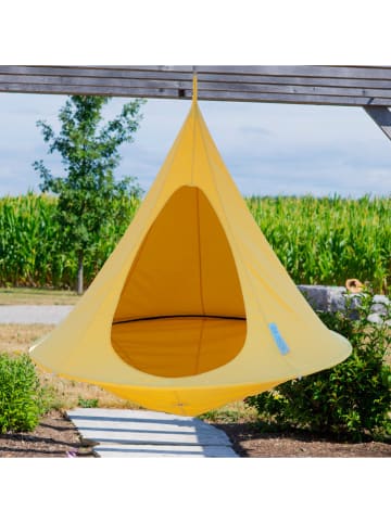 Vivereeurope Hängesessel ''Cacoon'' in Gelb - (H)150 x Ø 150 cm