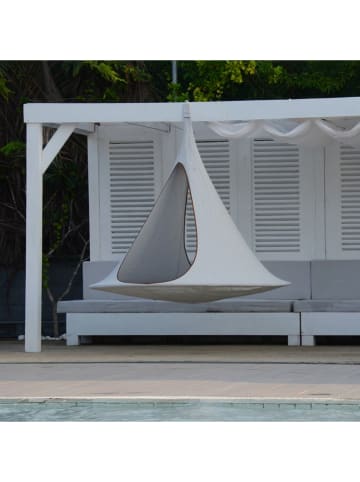 Vivereeurope Hängesessel ''Cacoon Songo'' in Grau - (B)127 x (H)195 x (T)195 cm