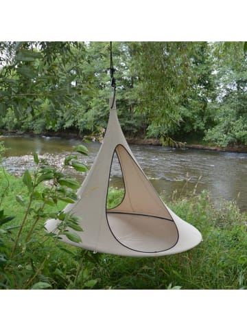 Vivereeurope Hängesessel ''Cacoon Songo'' in Beige - (B)127 x (H)195 x (T)195 cm