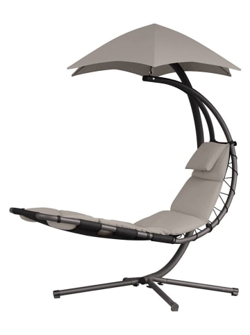Vivereeurope Hangligstoel ''Dream Chair'' antraciet/grijs - (B)104 x (H)213 x (D)188 cm