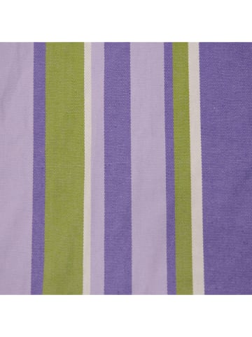 Vivereeurope Hangmat met frame antraciet/paars - (B)250 x (H)104 x (D)109 cm