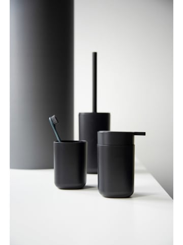 Wenko Seifenspender "Davos" in Schwarz - (H)13 cm