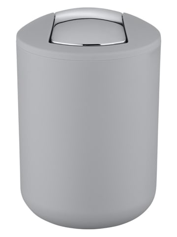 Wenko Schwingdeckeleimer "Brasil" in Grau - 2 l