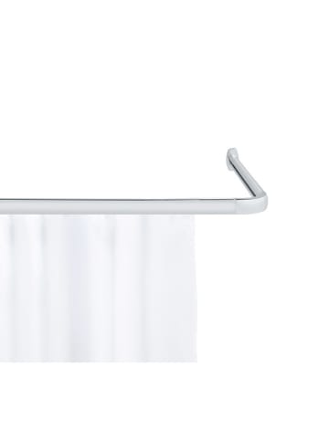Wenko Douchegordijnhoekstang "Era" zilverkleurig
