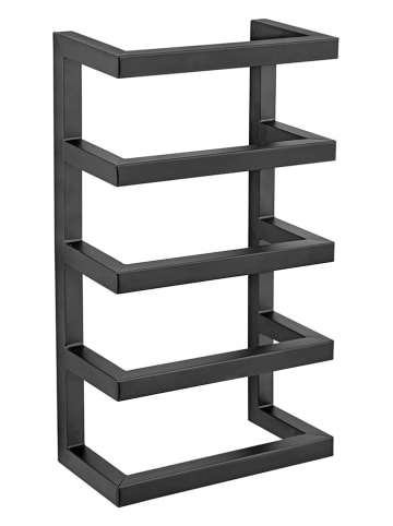 Wenko Handdoekhouder ''Fondiro'' zwart - (B)24 x (H)42 x (D)12 cm