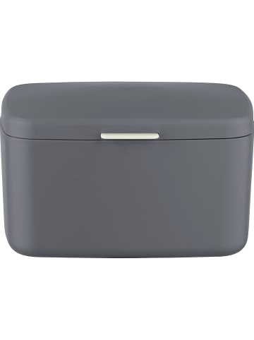 Wenko Aufbewahrungsbox "Barcelona" in Anthrazit - (B)19,5 x (H)11 x (T)16 cm