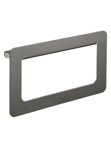 Wenko Handdoekhouder antraciet - (B)27 x (H)16 x (D)8 cm