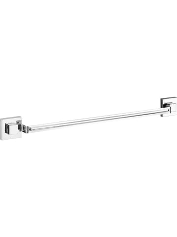Wenko Badetuchstange in Silber - (B)60,5 cm