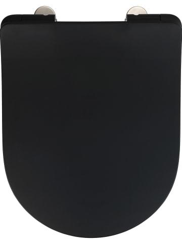 Wenko Absenkautomatik-WC-Sitz "Sedilo" in Schwarz