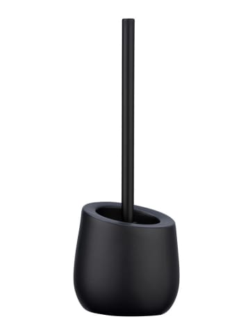 Wenko Toiletborstelgarnituur "Badi" zwart - (H)38 cm