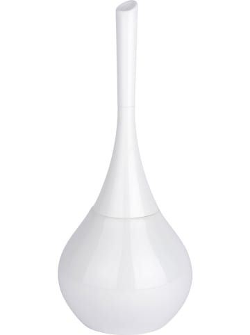 Wenko Toiletborstelgarnituur "Flakon" wit - (H)42,5 cm