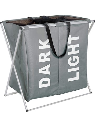 Wenko Wasmand "Duo" grijs - 120 l