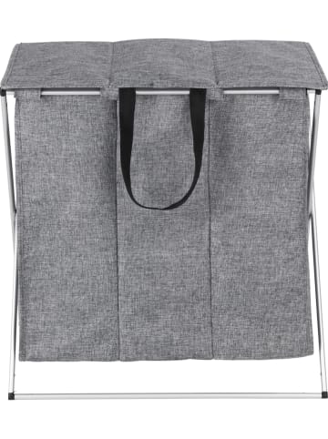 Wenko Wasmand "Trio Top" grijs - 118 l