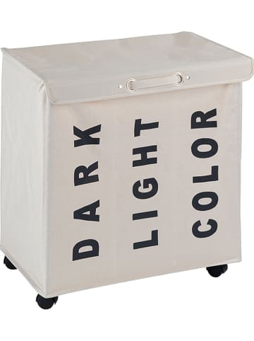 Wenko Kosz "Trivo" w kolorze beżowym na pranie - 116 l