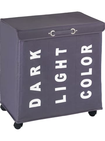 Wenko Wasmand "Trivo" grijs - 116 l