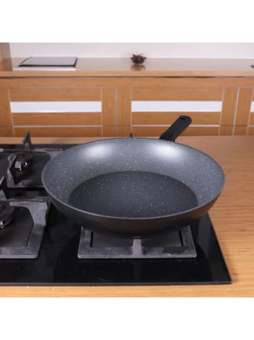 InnovaGoods 3-delige set: braadpannen "Excellence" zwart